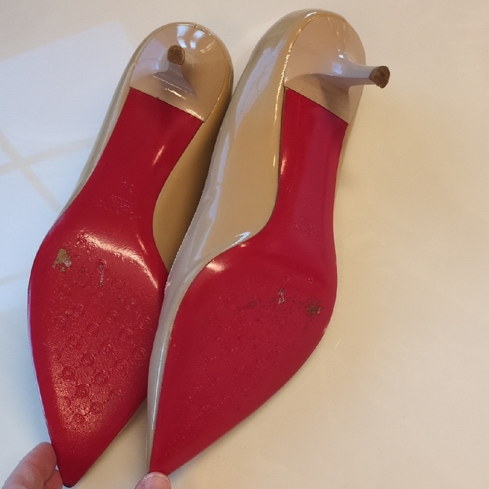 Classic Luxury Chic Beige Heels